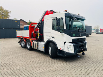 Dropside/ Flatbed truck, Crane truck Volvo FMX 540 6x2 mit F545RA.2.28: picture 4