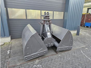 Clamshell bucket for Construction machinery overslag grijper groeneveld clamshell bucket sennebogen liebherr lh fuchs: picture 3