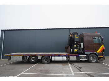 Crane truck DAF XF 460 6X2 OPEN BOX WITH PALFINGER PK 50002 CRANE: picture 3