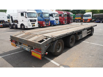 Dropside/ Flatbed trailer GS Meppel 3 AXLE FLATBED WITH TWISTLOCKS: picture 4