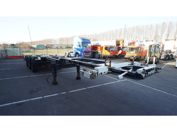 Container transporter/ Swap body semi-trailer Renders 3 AXLE EXTENDABLE CONTAINER TRANSPORT TRAILER: picture 3