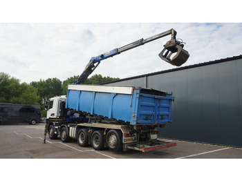 Crane truck Scania G 490 10X4 CABLE SYSTEM TRUCK WITH PALFINGER Q180Z95TR CRANE: picture 3 Crane truck Scania G 490 10X4 CABLE SYSTEM TRUCK WITH PALFINGER Q180Z95TR CRANE: picture 3