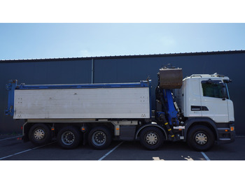 Crane truck Scania G 490 10X4 CABLE SYSTEM TRUCK WITH PALFINGER Q180Z95TR CRANE: picture 4 Crane truck Scania G 490 10X4 CABLE SYSTEM TRUCK WITH PALFINGER Q180Z95TR CRANE: picture 4