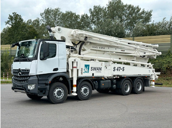 Concrete pump truck MERCEDES-BENZ Arocs 4142