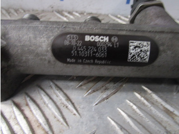 Engine and parts for Truck MAN TGL DO834 LFL54 BOSCH FUEL RAIL P/NO 0445224033: picture 2