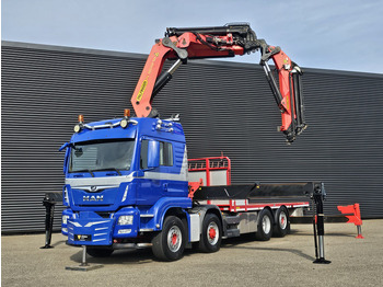 Crane truck MAN TGS 35.500 8x4-6 / PALFINGER 92 t/m CRANE +JIB: picture 4