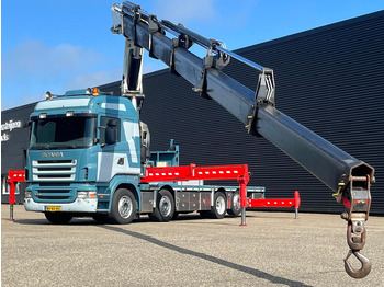 Crane truck Scania R 440 8X2*6 / HMF THOR K6: picture 2