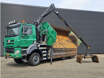 Leasing of Tatra 6X6 / T158/II / 2 SIDE TIPPER - HMF Z CRANE Tatra 6X6 / T158/II / 2 SIDE TIPPER - HMF Z CRANE: picture 4