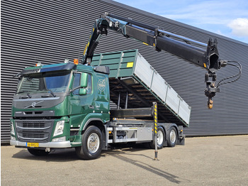 Tipper, Crane truck Volvo FM 410 6x2-4 / PALFINGER CRANE + TIPPER: picture 5