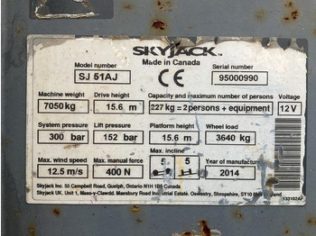 Leasing of  SkyJack SJ51AJ SkyJack SJ51AJ: picture 5
