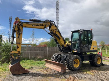 Wheel excavator YANMAR