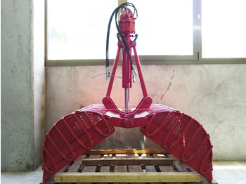 Clamshell bucket Bivalva agrícola 500 kg. con rotator: picture 2