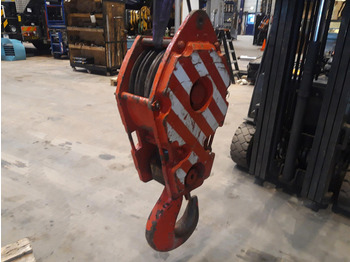 Loader crane Faun Hookblock 16mm 3 sheave 32 ton: picture 4