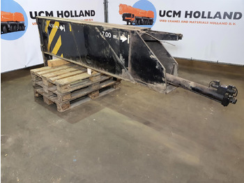 Suspension for Mobile crane Terex AC 100 outrigger beam complete rear: picture 3