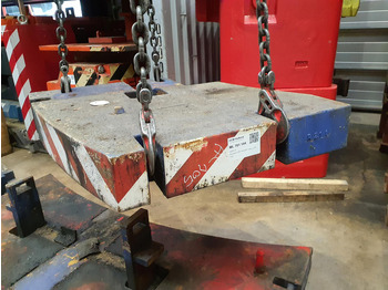 Counterweight for Construction machinery Terex AC 205 counterweight right side 2,1 ton: picture 4