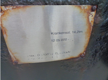 Body and exterior for Truck HMF 14,2 T-M Kran konsol med træktravers: picture 4 Body and exterior for Truck HMF 14,2 T-M Kran konsol med træktravers: picture 4