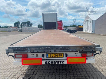 Dropside/ Flatbed semi-trailer Schmitz 3-aks Mega trailer: picture 4