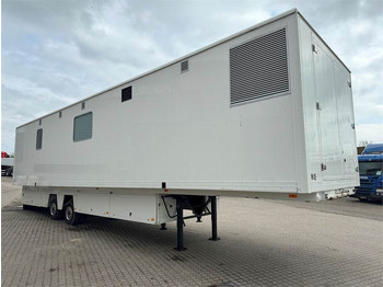 Closed box semi-trailer