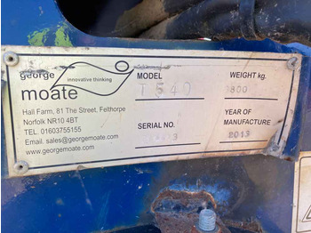 Harvester GEORGE MOATE George Moate, Triple Bed Tilla, T540: picture 2