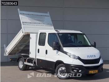 Tipper van Iveco Daily 35C14 Kipper met Kist Dubbel Cabine Dubbellucht 3,5t Trekhaak Airco Cruise Euro6 Tipper Benne Kieper 2m3 Airco Trekhaak Cruise c: picture 3