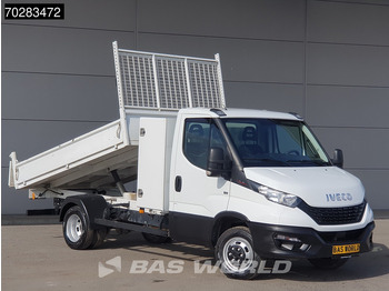 Tipper van Iveco Daily 35C16 3.0L Kipper met Kist Dubbellucht 3,5t Trekhaak Airco Cruise Euro6 Tipper Benne Kieper 2m3 Airco Trekhaak Cruise control: picture 3