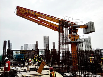 Leasing of  XCMG Schwing Concrete Distributor HGP32 High Efficiency 22kw 32m Hydraulic Spider Concrete Placing Boom Made in China XCMG Schwing Concrete Distributor HGP32 High Efficiency 22kw 32m Hydraulic Spider Concrete Placing Boom Made in China: picture 5