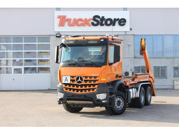 Skip loader truck MERCEDES-BENZ Arocs