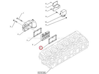 Air intake system IVECO