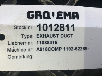 Exhaust pipe Liebherr Exhaust Duct: picture 5