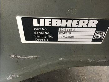 Axle and parts LIEBHERR