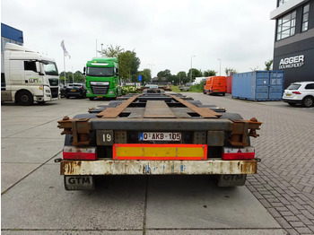 Container transporter/ Swap body semi-trailer Krone SD 27 / Container Chassis / BPW + Drum / 1x Extendable / 45 FT: picture 2