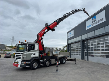 Crane truck SCANIA G480 8x4 SZM/Pritsche Fassi 950: picture 5 Crane truck SCANIA G480 8x4 SZM/Pritsche Fassi 950: picture 5