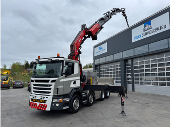 Crane truck SCANIA G480 8x4 SZM/Pritsche Fassi 950: picture 2 Crane truck SCANIA G480 8x4 SZM/Pritsche Fassi 950: picture 2