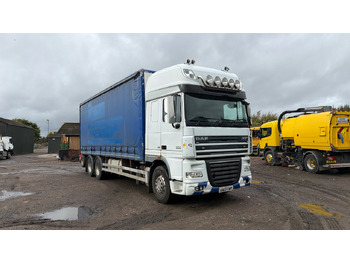 Curtainsider truck DAF XF 105 510
