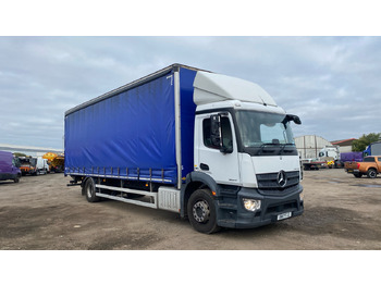 Curtainsider truck MERCEDES-BENZ Antos 1824