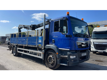 Dropside/ Flatbed truck MAN TGM 18.250
