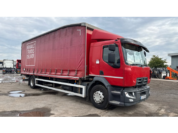 Curtainsider truck RENAULT D