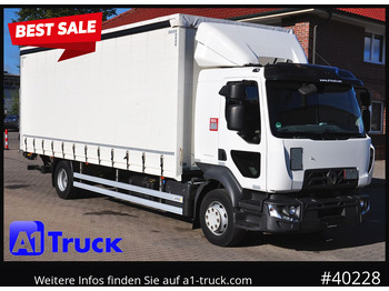 Curtainsider truck RENAULT D 280