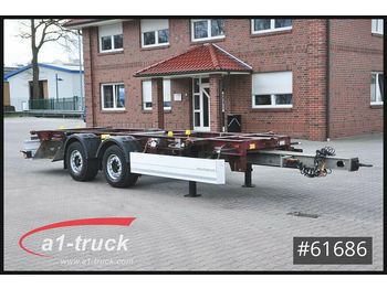 Container transporter/ Swap body trailer Schmitz Cargobull ZWF 18 BDF Midi Tandem, höhenverstellbar: picture 1