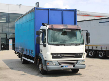 Curtainsider truck DAF FA LF 45, EURO 5, HYDRAULIC FRONT: picture 3