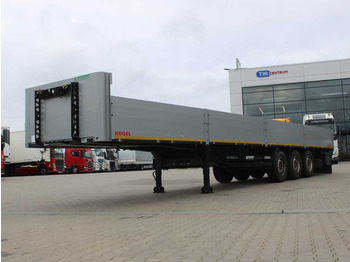 Dropside/ Flatbed semi-trailer KÖGEL SF24