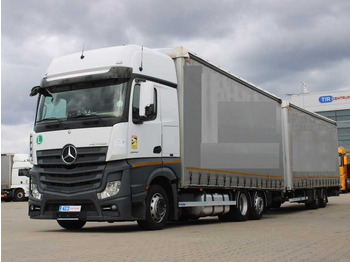 Curtainsider truck MERCEDES-BENZ Actros 2542