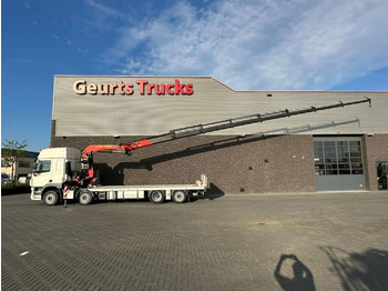 Crane truck DAF CF 450 8X2 OPRIJWAGEN/MACHINE TRANSPORTER + PALFINGER PK 29002 G KRAAN/KRAN/CRANE/GRUA: picture 2 Crane truck DAF CF 450 8X2 OPRIJWAGEN/MACHINE TRANSPORTER + PALFINGER PK 29002 G KRAAN/KRAN/CRANE/GRUA: picture 2
