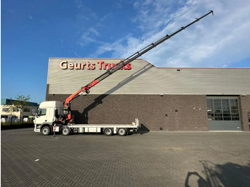 Crane truck DAF CF 450 8X2 OPRIJWAGEN/MACHINE TRANSPORTER + PALFINGER PK 29002 G KRAAN/KRAN/CRANE/GRUA: picture 3 Crane truck DAF CF 450 8X2 OPRIJWAGEN/MACHINE TRANSPORTER + PALFINGER PK 29002 G KRAAN/KRAN/CRANE/GRUA: picture 3