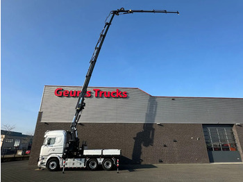 Crane truck Scania R580 V8 6X4 TREKKER/TRACTOR/SZM MET EFFER 315/6S + JIB4S KRAAN/KRAN/CRANE/GRUA: picture 2