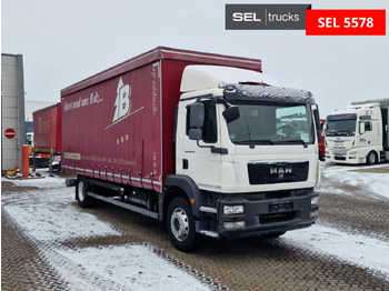 Curtainsider truck MAN TGM 18.250 4X2 LL / Staplerhalterung: picture 3