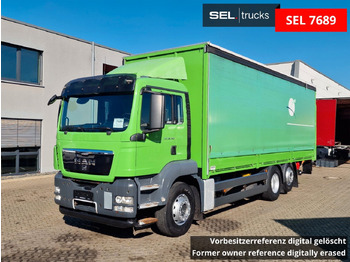 Curtainsider truck MAN TGS 26.360