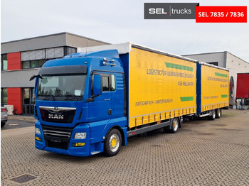 Curtainsider truck MAN TGX 18.500