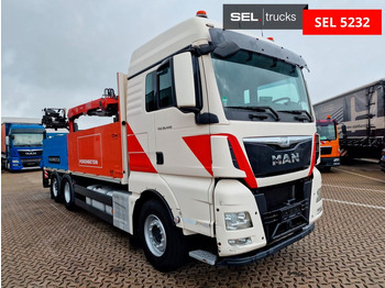 Crane truck MAN TGX 26.440 / Intarder / Fassi / Lenkachse: picture 3