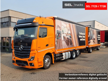 Curtainsider truck MERCEDES-BENZ Actros 2548
